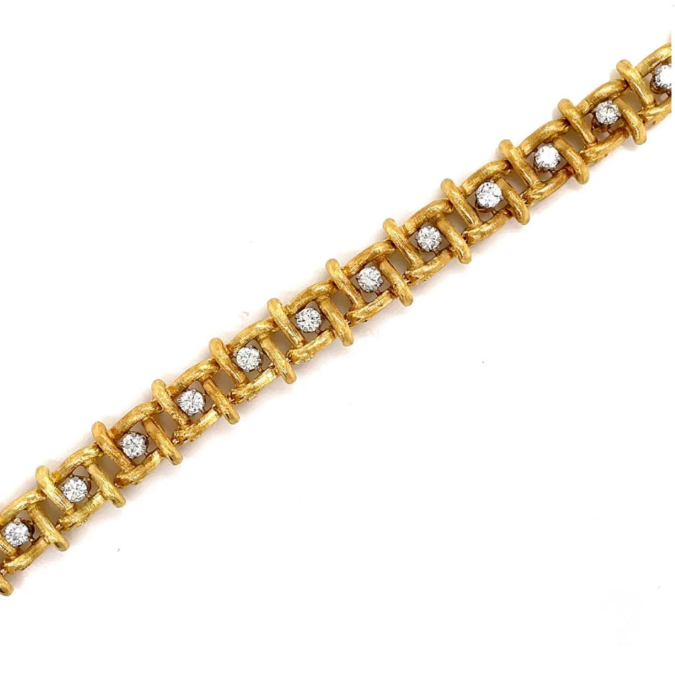 18K 1.95 CTW Diamond Bracelet- Includes GIA Appraisal