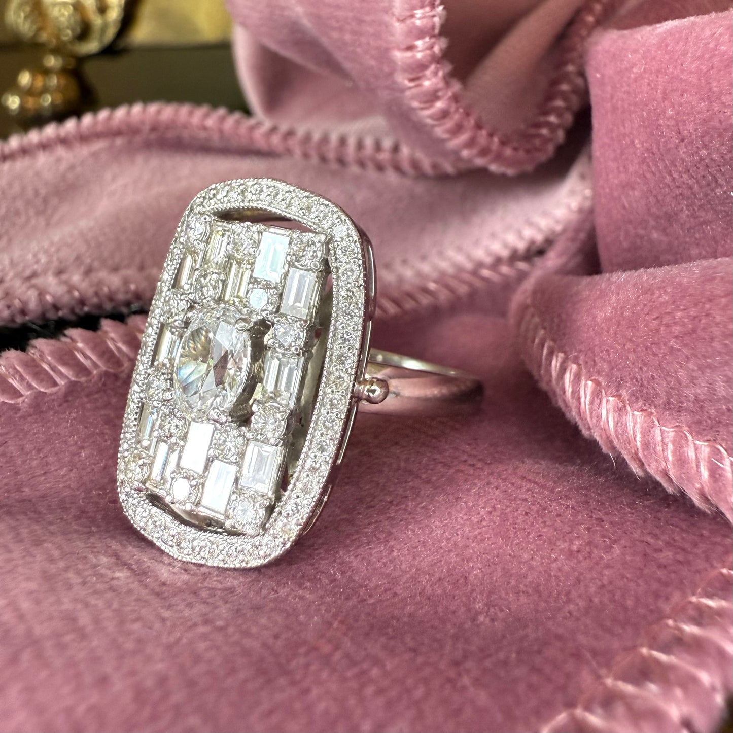 Platinum 3.15 CTW Diamond Ring