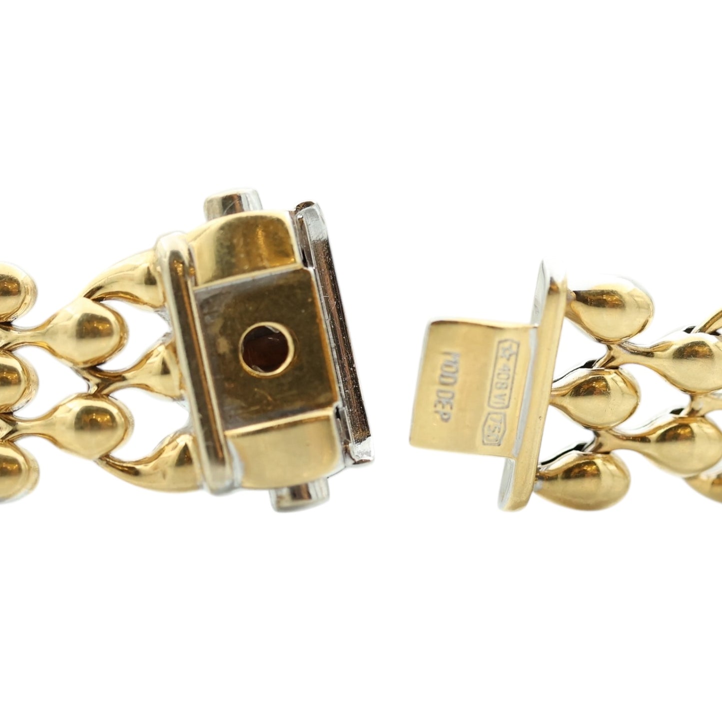 Antique 18K Yellow Gold Bracelet- Includes GIA Appraisal with Purchase