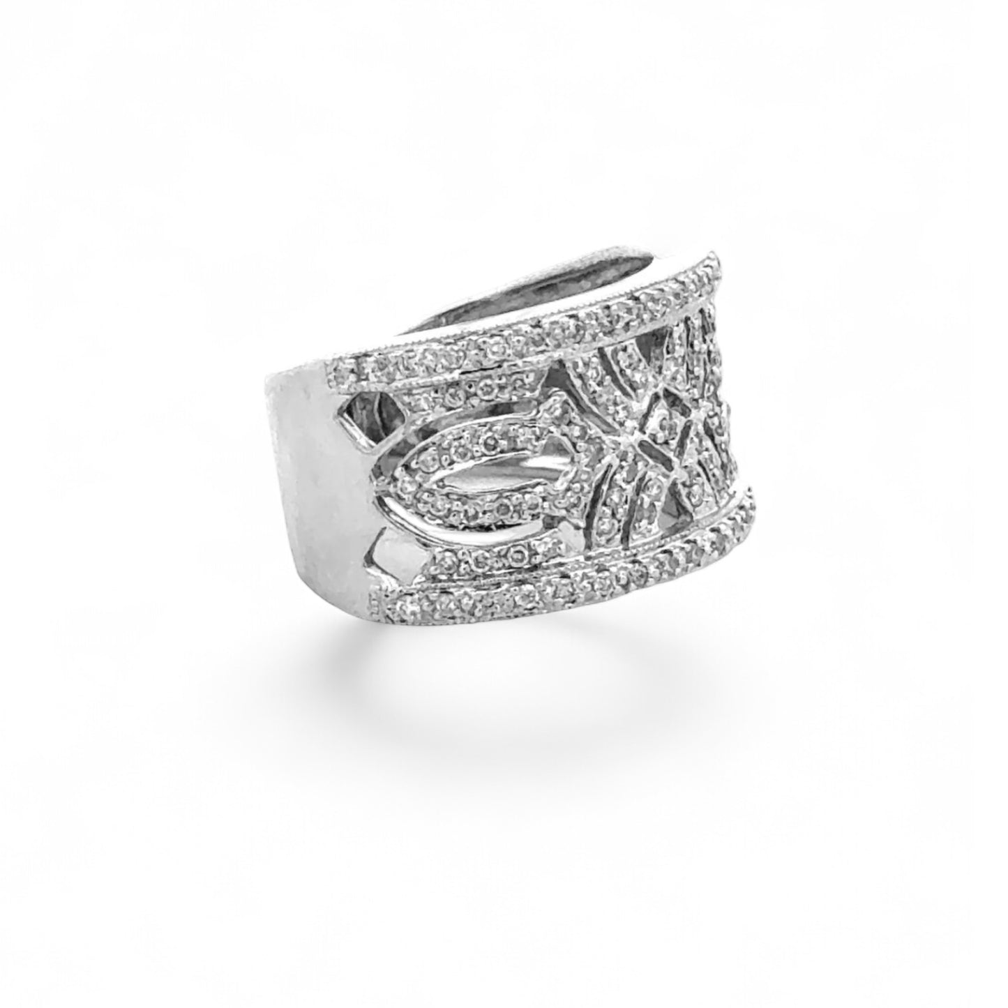 14K Diamond Band