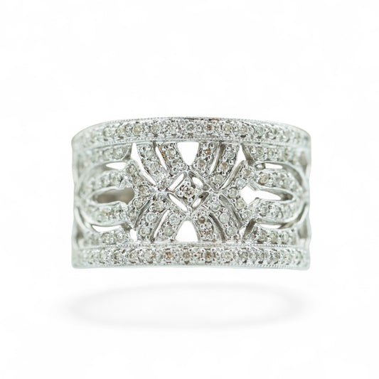 14K Diamond Band