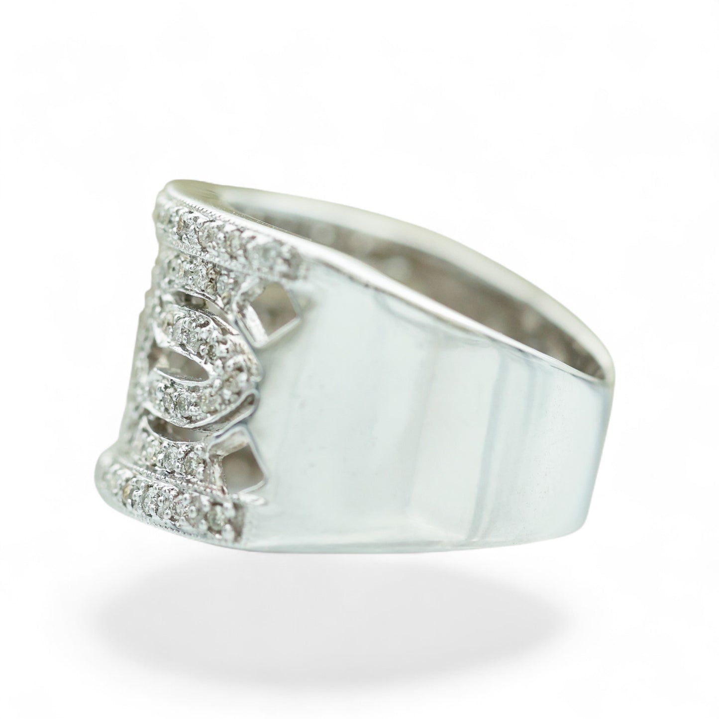 14K Diamond Band