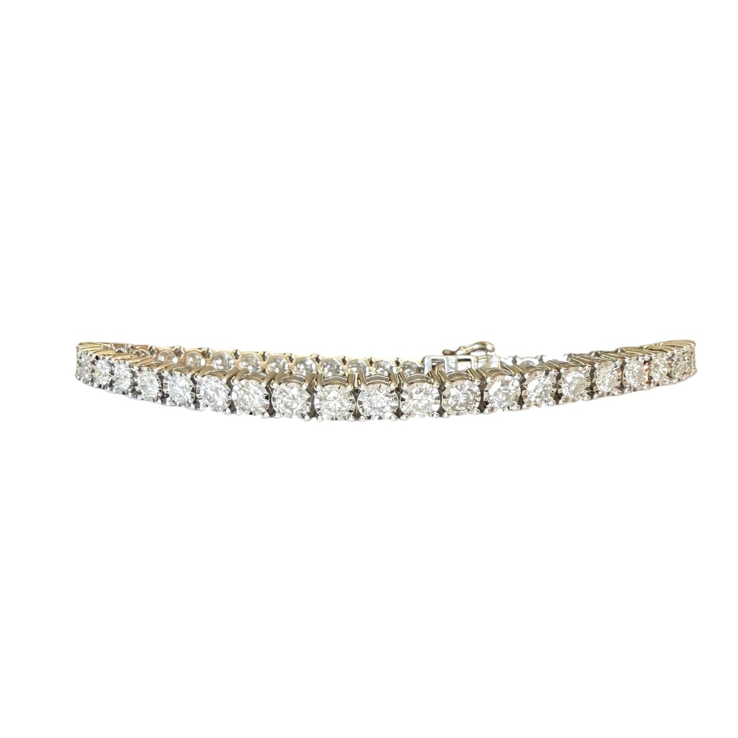 10k 4.00 CTW Diamond Tennis Bracelet