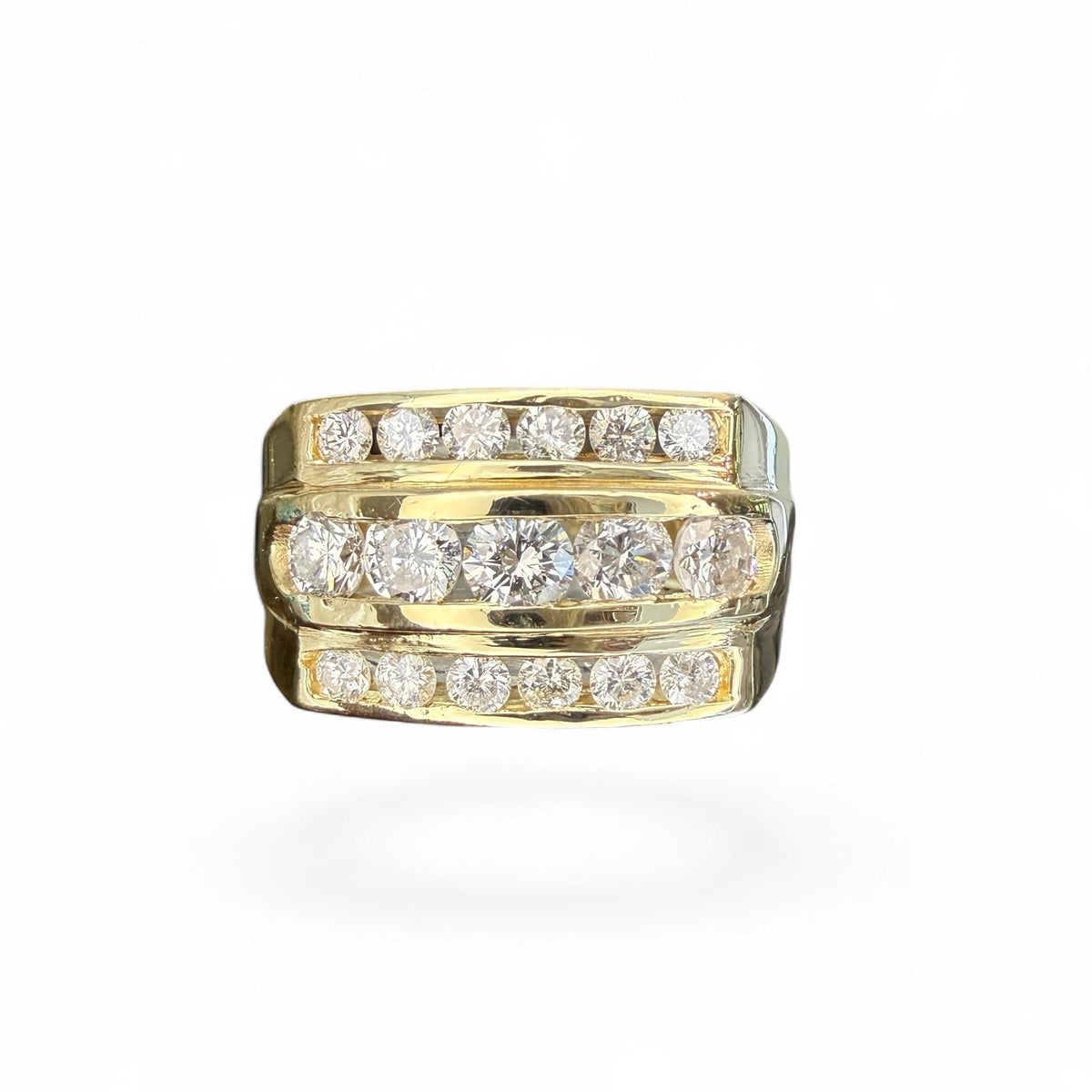 14k Diamond Band