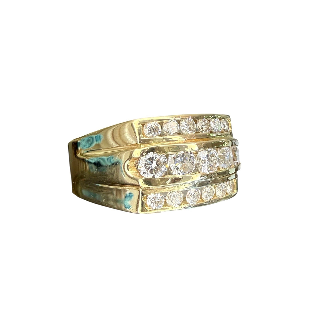 14k Diamond Band