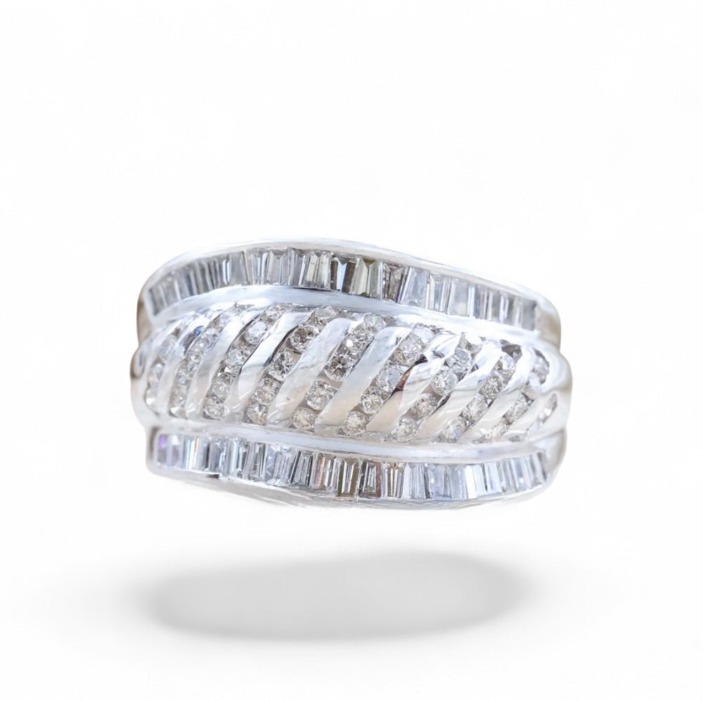 18K 1.3 CTW Diamond Band